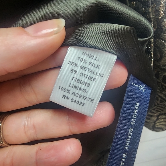 Banana Republic Jacquard Metallic Jacket - Picture 8 of 9